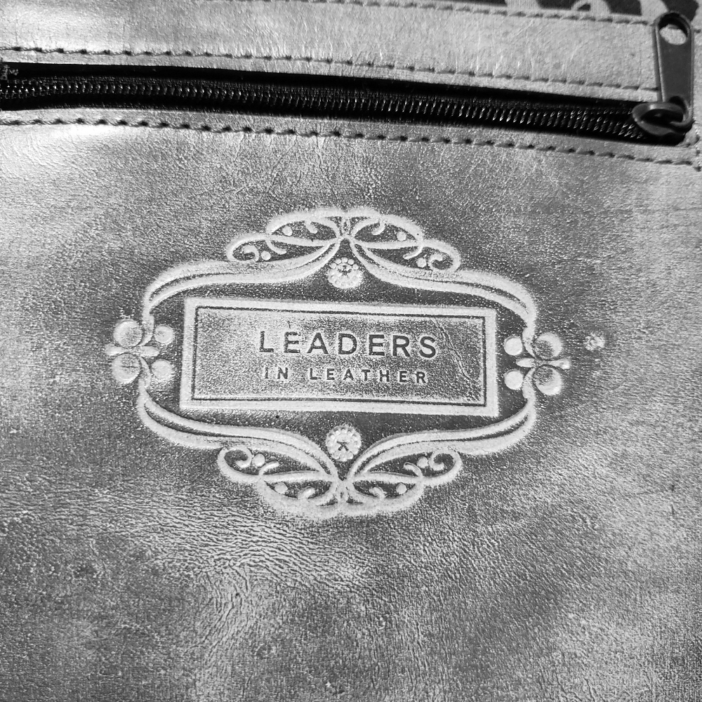 Leaders in leather crossbody handbag